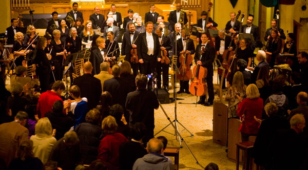 Silicon Valley Symphony, standing ovation