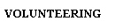 VOLUNTEERING